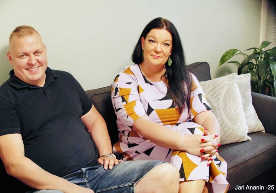 Isännöintiyhtymä yrittäjä Mirka Raski ja Jyri Suhonen